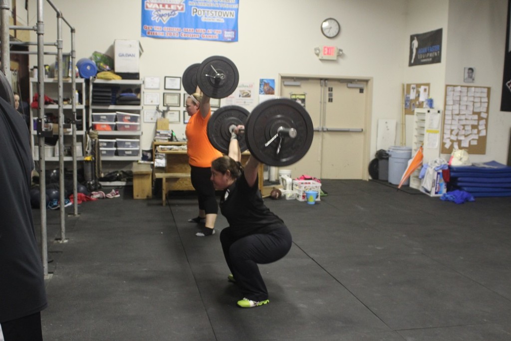 Sarge and Daria hitting some heavy squats