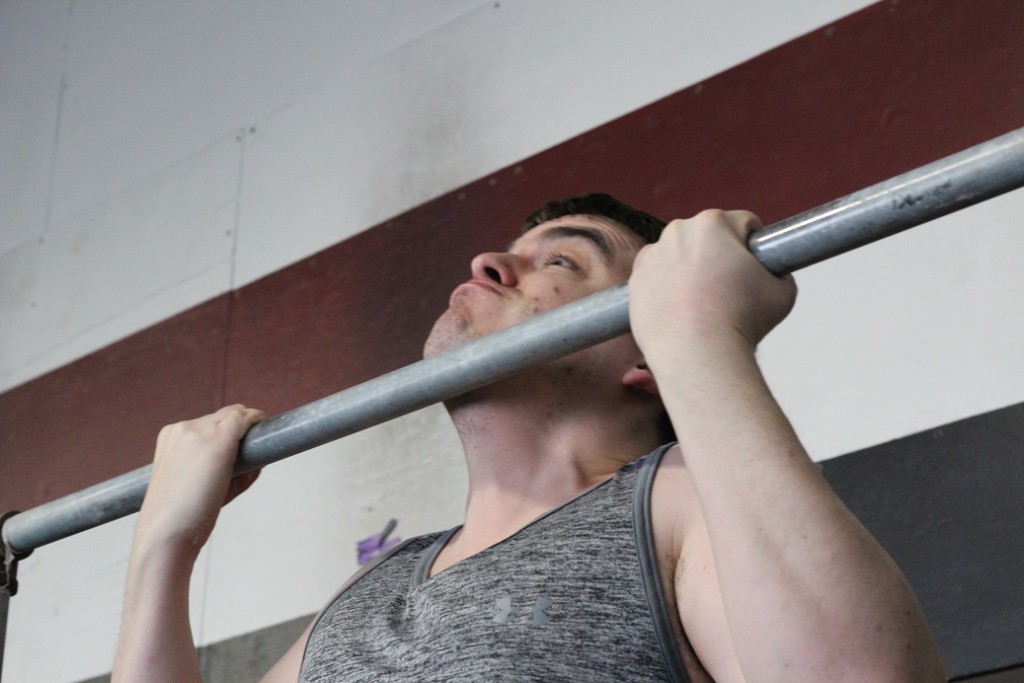 Big hats off to Ed who hit his first strict pull up after months of hard work!