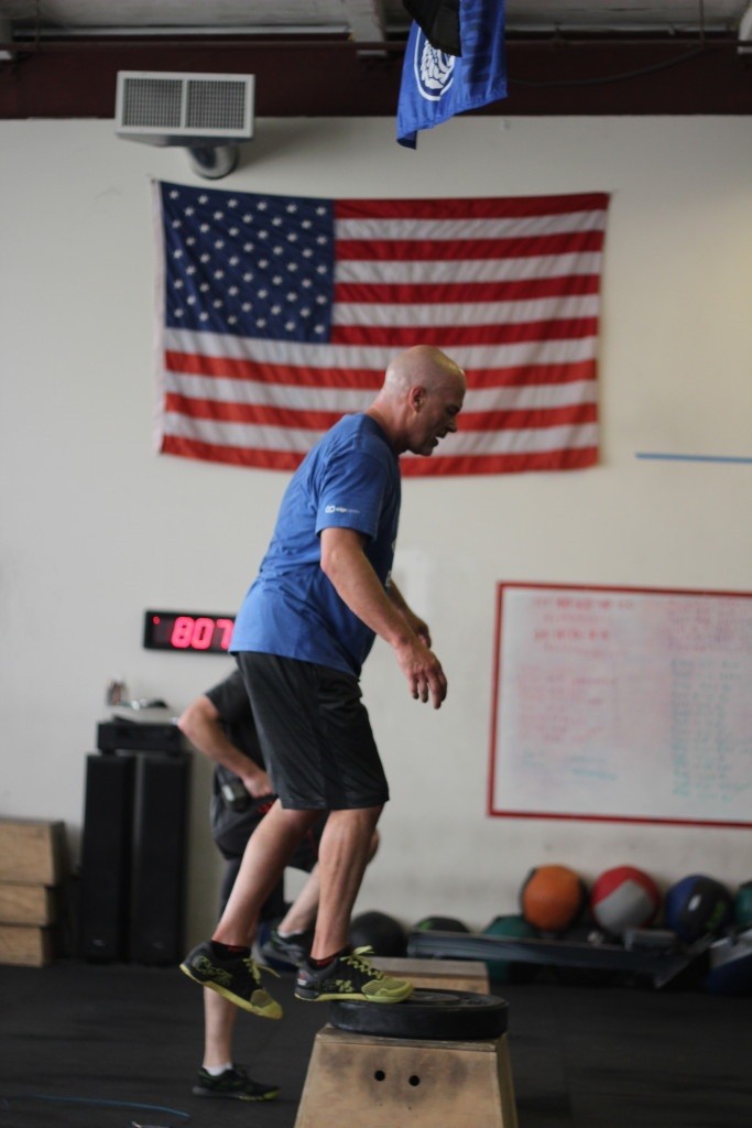 Joe S. ripping through box jumps!