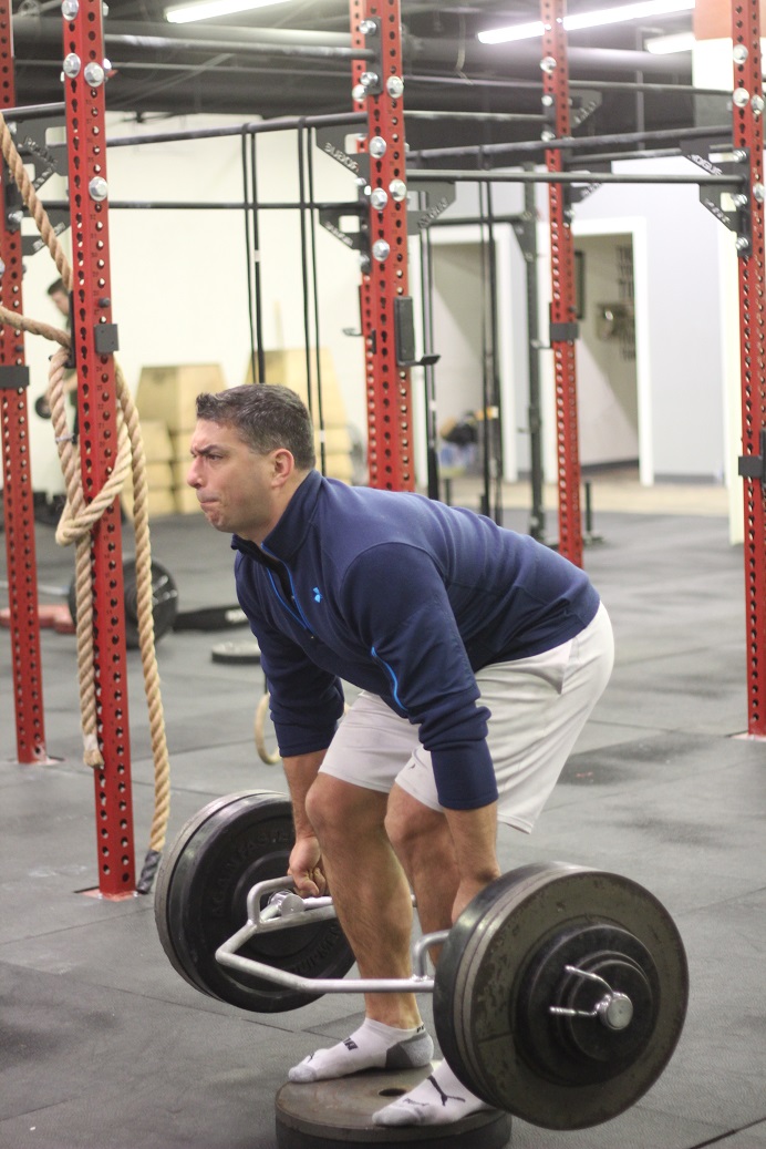 Hats off to Murray on his first 400# pull! 2016 goal just in the nick of time.