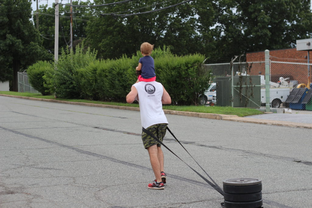 Duris and Isabella going for a walk!