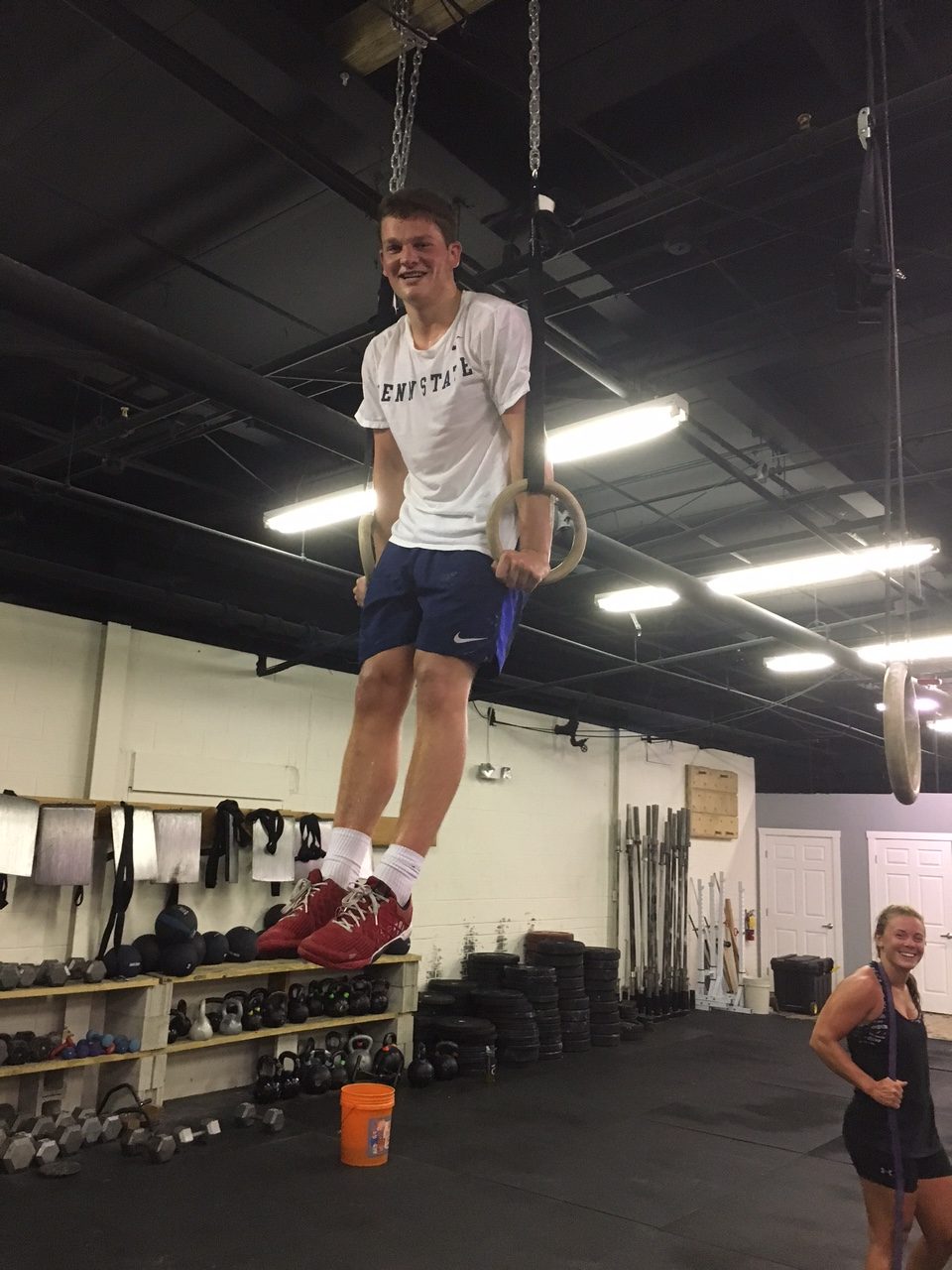 Hats off to Quinn on his first muscle up (a month ago, sorry this took so long Quinn)!!